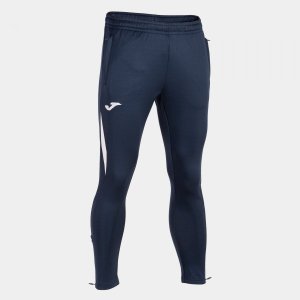 JOMA CHAMPIONSHIP VII LONG PANTS NAVY WHITE