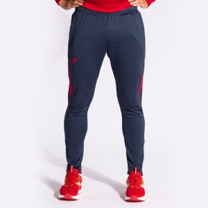 JOMA CHAMPIONSHIP VII LONG PANTS NAVY RED