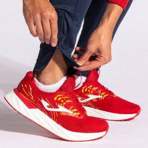 JOMA CHAMPIONSHIP VII LONG PANTS NAVY RED