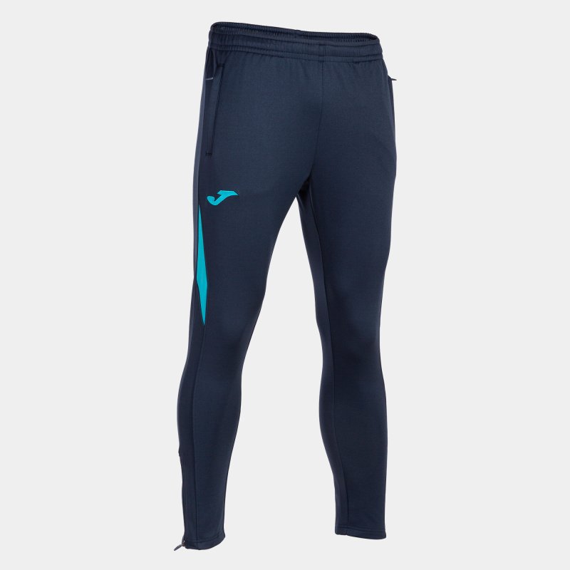 JOMA CHAMPIONSHIP VII LONG PANTS NAVY FLUOR TURQUOISE