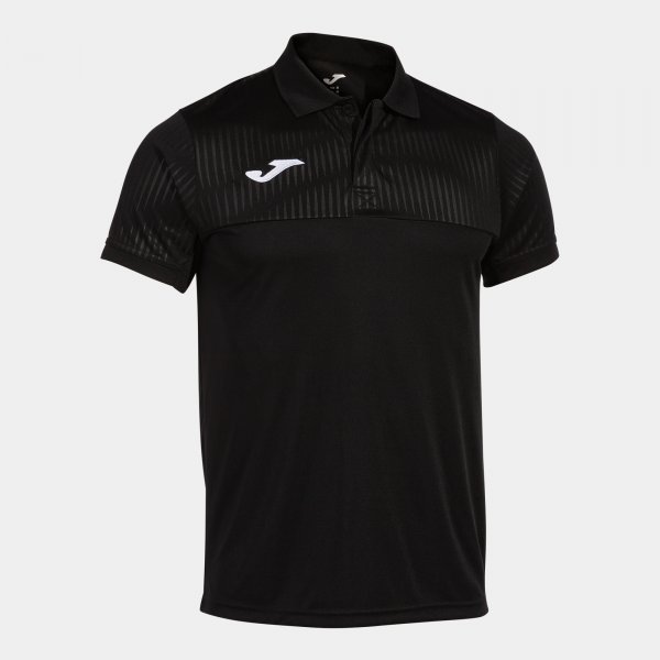 JOMA MONTREAL SHORT SLEEVE POLO BLACK