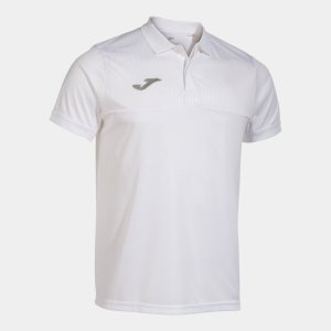 JOMA MONTREAL SHORT SLEEVE POLO WHITE