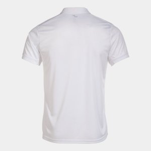JOMA MONTREAL SHORT SLEEVE POLO WHITE
