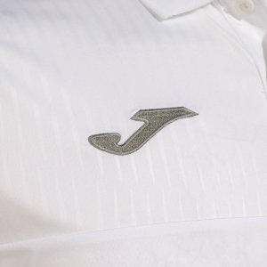 JOMA MONTREAL SHORT SLEEVE POLO WHITE