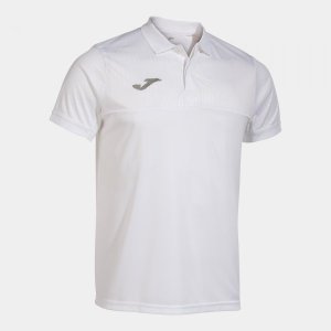 JOMA MONTREAL SHORT SLEEVE POLO WHITE