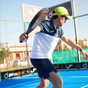 JOMA MONTREAL SHORT SLEEVE POLO WHITE NAVY