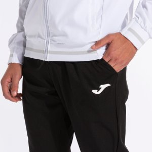 JOMA MONTREAL TRACKSUIT WHITE BLACK