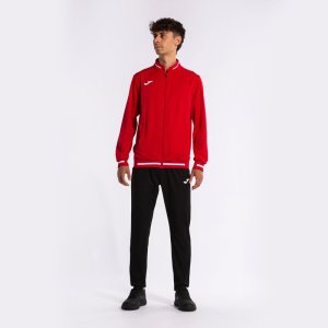 JOMA MONTREAL TRACKSUIT RED BLACK