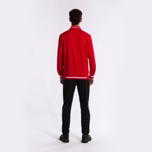 JOMA MONTREAL TRACKSUIT RED BLACK