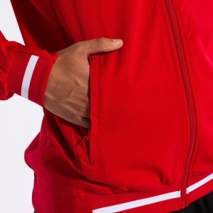 JOMA MONTREAL TRACKSUIT RED BLACK