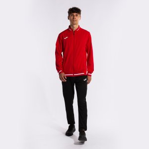 JOMA MONTREAL TRACKSUIT RED BLACK