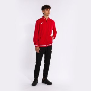 JOMA MONTREAL TRACKSUIT RED BLACK