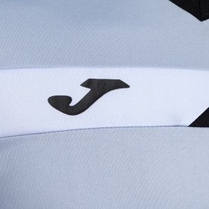 JOMA COURT SHORT SLEEVE T-SHIRT SKY BLUE NAVY WHITE