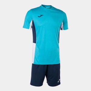 JOMA DANUBIO II SET FLUOR TURQUOISE NAVY WHITE