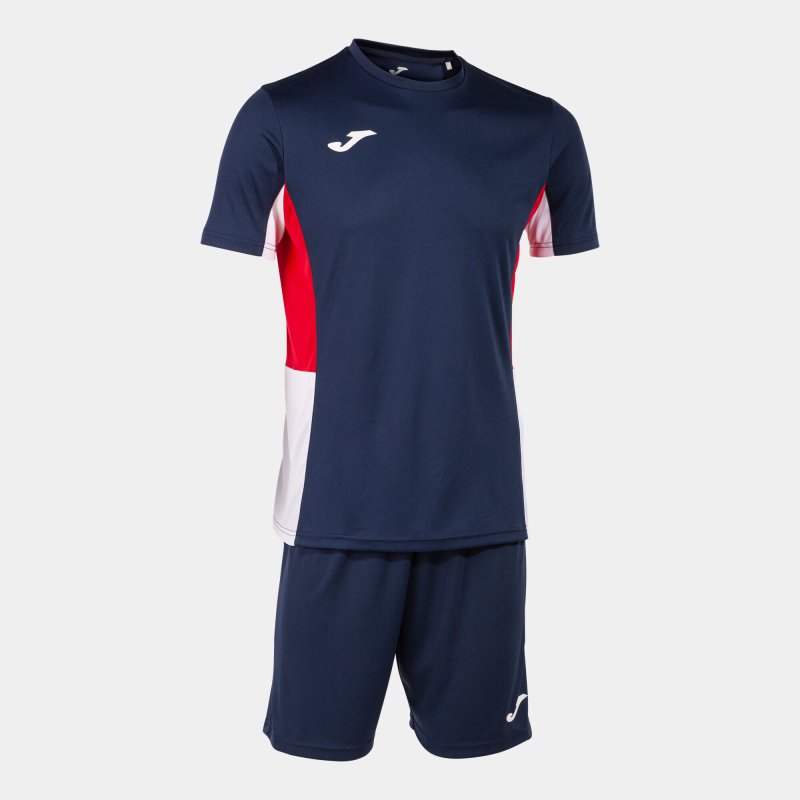 JOMA DANUBIO II SET NAVY RED WHITE