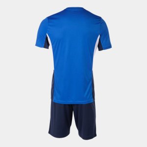 JOMA DANUBIO II SET ROYAL NAVY WHITE