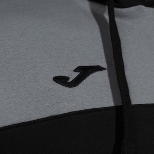 JOMA CREW V HOODIE BLACK GREY