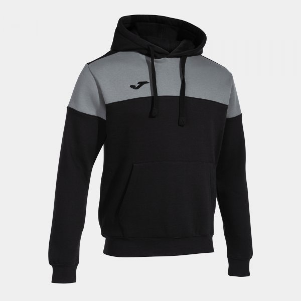 JOMA CREW V HOODIE BLACK GREY