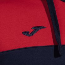 JOMA CREW V HOODIE NAVY RED