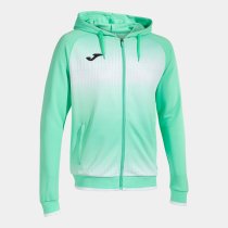JOMA TIGER V ZIP-UP HOODIE GREEN WHITE