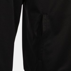 JOMA ECO SUPERNOVA ZIP-UP HOODIE BLACK ORANGE