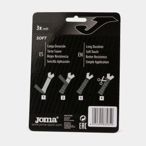 JOMA CLUB CUHSION OVERGRIP BLACK