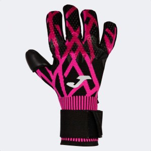 JOMA AREA 360 GOALKEEPER GLOVES BLACK FUCHSIA