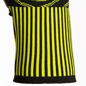 JOMA AREA 360 GOALKEEPER GLOVES BLACK FLUOR YELLOW