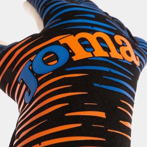 JOMA GK PANTHER GOALKEEPER GLOVES BLUE ORANGE BLACK