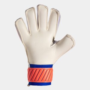 JOMA BRAVE GOALKEEPER GLOVES WHITE FLUOR CORAL