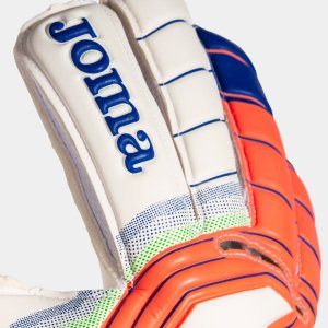 JOMA BRAVE GOALKEEPER GLOVES WHITE FLUOR CORAL