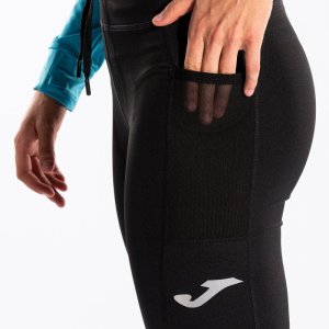 JOMA ELITE X LONG TIGHTS BLACK