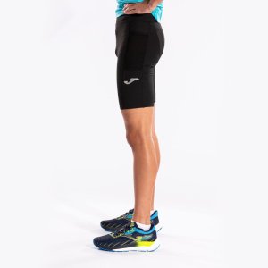 JOMA ELITE X SHORT TIGHTS BLACK