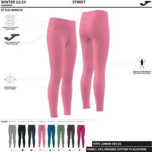 JOMA STREET LONG TIGHTS PINK
