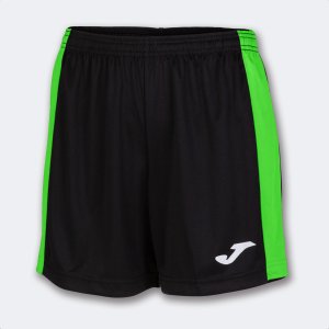 JOMA MAXI SHORT BLACK FLUOR GREEN