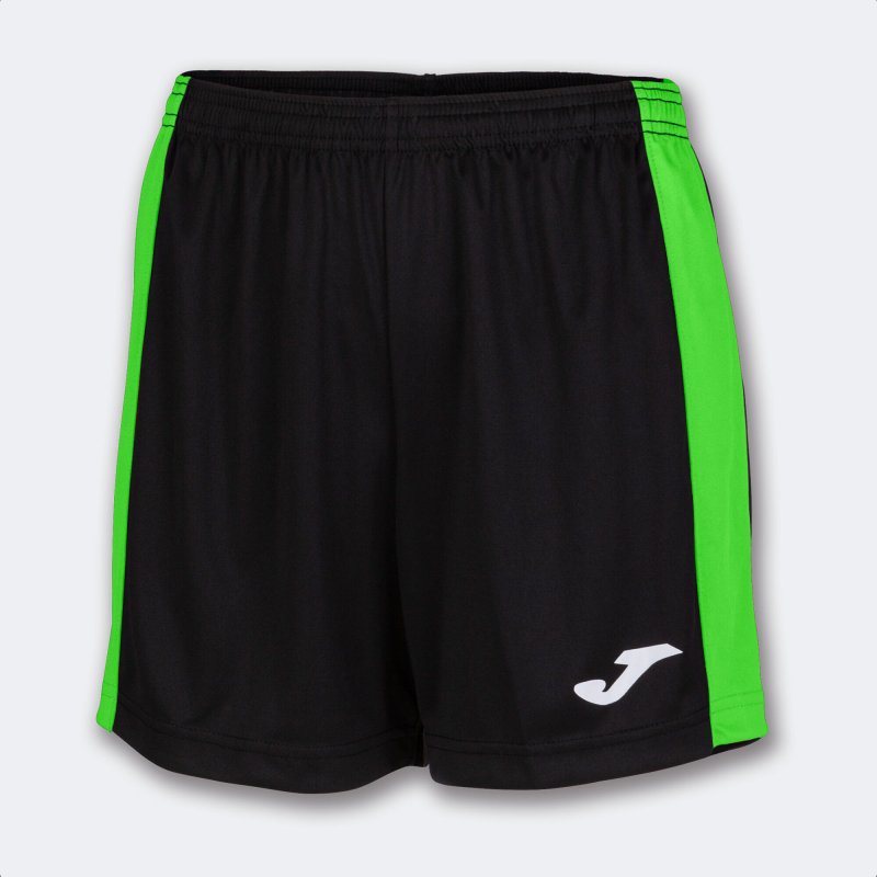 JOMA MAXI SHORT BLACK FLUOR GREEN
