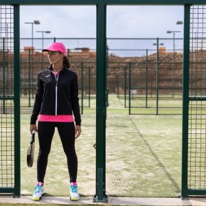 JOMA COMBI TORNEO LONG TIGHTS BLACK FLUOR PINK