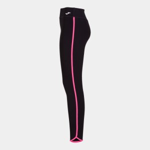 JOMA COMBI TORNEO LONG TIGHTS BLACK FLUOR PINK