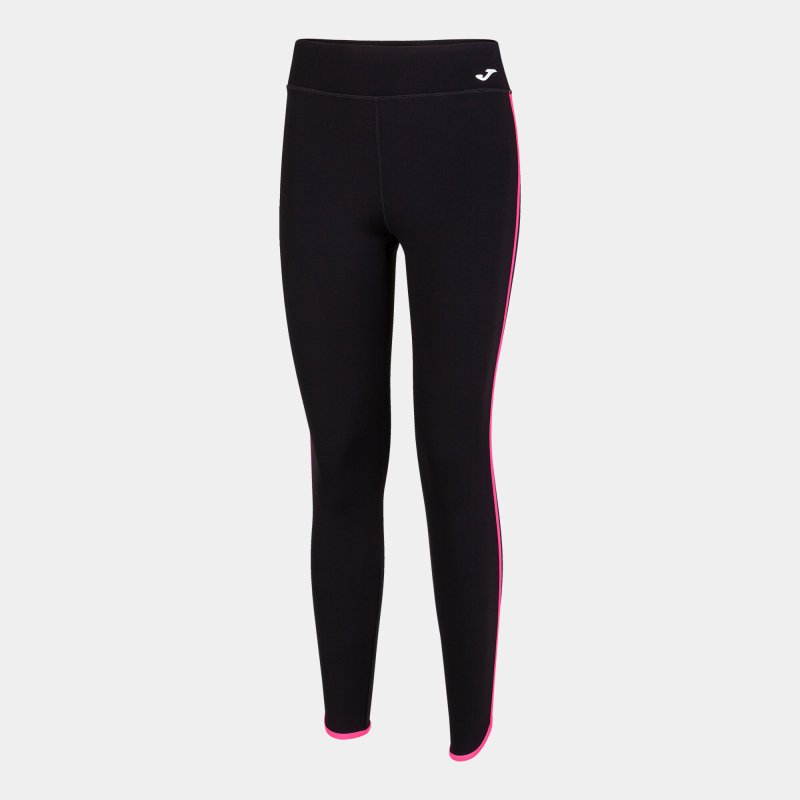 JOMA COMBI TORNEO LONG TIGHTS BLACK FLUOR PINK