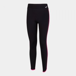 JOMA COMBI TORNEO LONG TIGHTS BLACK FLUOR PINK