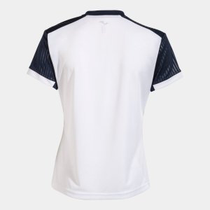 JOMA MONTREAL SHORT SLEEVE T-SHIRT WHITE NAVY