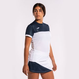 JOMA MONTREAL SHORT SLEEVE T-SHIRT WHITE NAVY