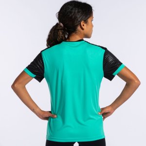 JOMA MONTREAL SHORT SLEEVE T-SHIRT GREEN BLACK