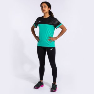 JOMA MONTREAL SHORT SLEEVE T-SHIRT GREEN BLACK