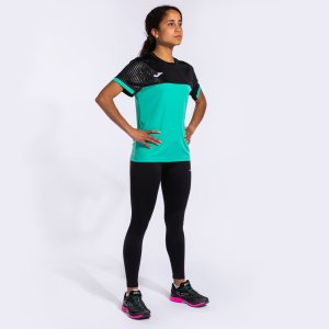 JOMA MONTREAL SHORT SLEEVE T-SHIRT GREEN BLACK