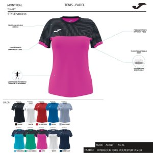 JOMA MONTREAL SHORT SLEEVE T-SHIRT RED