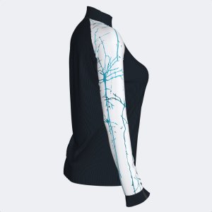 JOMA ELITE IX SWEATSHIRT BLACK WHITE