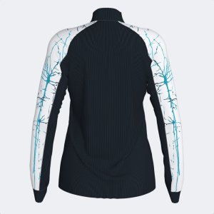 JOMA ELITE IX SWEATSHIRT BLACK WHITE