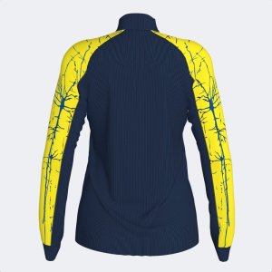 JOMA ELITE IX SWEATSHIRT NAVY FLUOR YELLOW