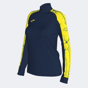 JOMA ELITE IX SWEATSHIRT NAVY FLUOR YELLOW